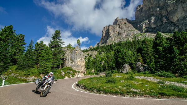 Grenzübertritte in den Dolomiten Grenzübertritte in den Dolomiten
